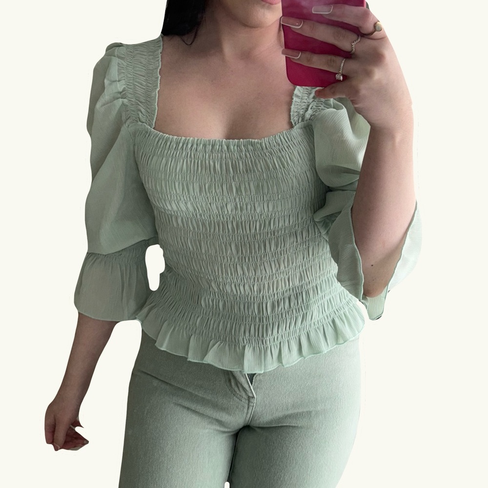 COTTAGE CORE BLOUSE